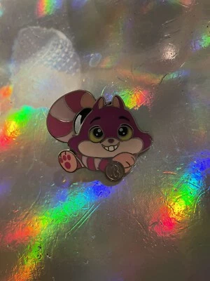 £5 • Buy DLP Disney Land Paris Big Head Cheshire Cat Enamel Pin