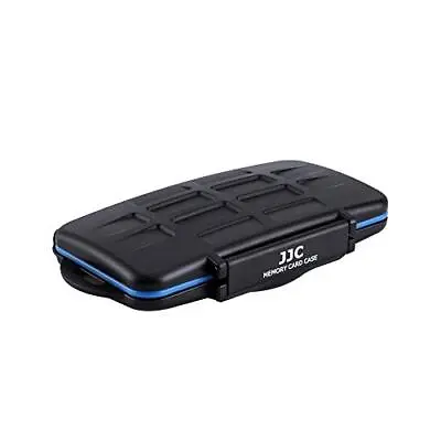 JJC SD Card Holder Water-Resistant Memory Card Case Storage For 12 SD +18 Micros • £12.99