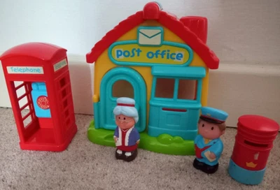 £6.99 • Buy ELC HAPPYLAND Post Office ** SOUNDS ** Postmistress  Postman Van & WORKING Phone