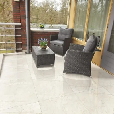 Easter Sale - Magnificent Marfil Glossy Floor / Wall Tile - £7.45 Per Tile • £7.45