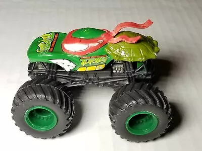 RARE Hot Wheels Monster Jam Truck 1/64 Teenage Mutant Ninja Turtles Raphael Red • $30