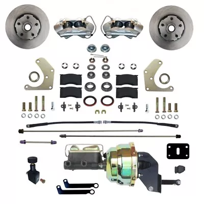 1964-72 Mopar A Body Leed Brakes Front Power Disc Brake Conversion Kit (plain) • $1369