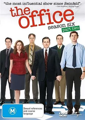 The Office : Season 6 : Part 2- DVD- REGION: 2+4- NEW-FREE POST IN AUSTRALIA • $18