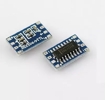 10pcs MCU Mini RS232 MAX3232 To TTL Level Pinboard Converter Board • $1.98