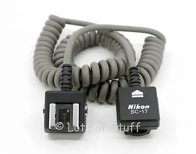 Nikon SC-17 TTL Off-Camera Shoe Cord 5' Foot Coiled Cable • $24.50