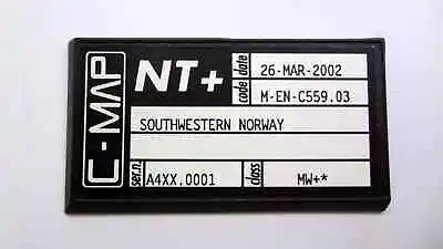 C-Map NT+ C-Card  Southwestern Norway  - 26 MAR 2002 - M-EN-C559.03 • $74.99