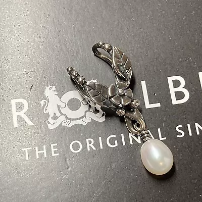 Trollbeads Retired Vintage Pendant With Pearl • $107.65