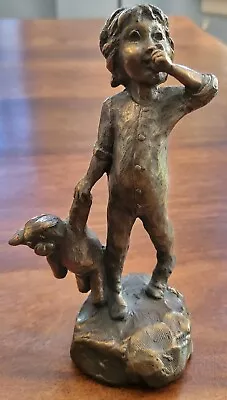 Mark Hopkins Bronze Sculpture Figurine Bedtime Kids At Play Series 6/2500 Low # • $299.99