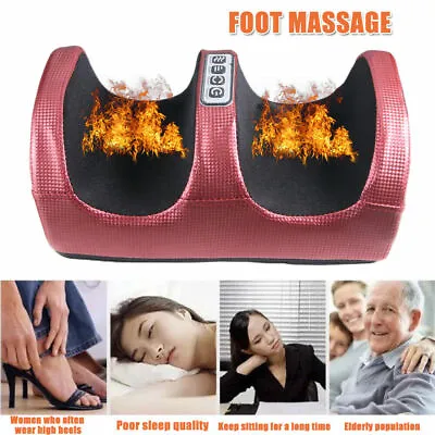 Shiatsu Electric Foot Calf Massager Machine Ankle Leg Kneading Heating NEW • $29.88