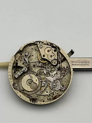 Anonimo Minute Repeater Repeat Movement Pocket Watch 1 11/16in • $364.51