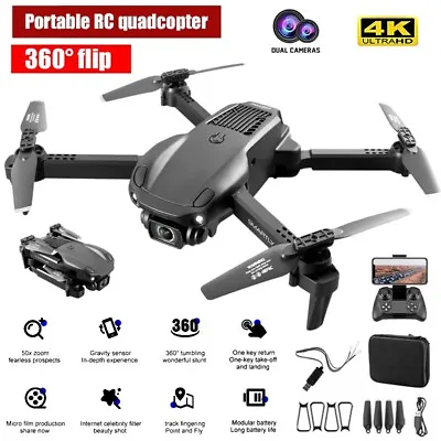 4drc V22 Drone Foldable With 1080p Dual Camera Wifi Fpv Rc Quadcopter New Toy • $41.99