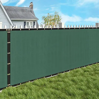 Privacy Fence Screen Garden Yard Windscreen Mesh Shade Cover Green 6ft X 50  • $42.58