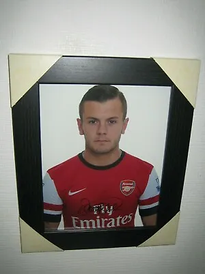 Jack Wilshere (Arsenal And England) Signed Photo (8x10) Framed + CoA • £74