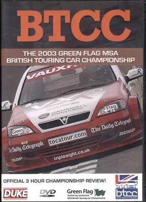 £4.25 • Buy BTCC The 2003 Green Flag MSA British Touring Car Championship Review DVD