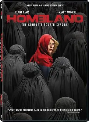 Homeland - Season 4 [DVD] 4 Disc Set [2015] [Region 2] - New Sealed • £4.85