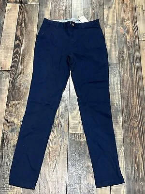 Gymboree School Uniform Prep Fit Navy Blue Khaki Pants Boys NWT Size 12 • $19.95