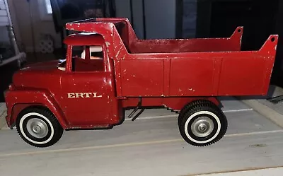 1950 Or 1960 ERTL Red Hydraulic Dump Truck Cast Aluminum • $125