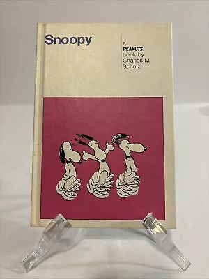 Snoopy A Peanuts Book  Charles Schulz Charlie Brown Vintage Childrens Book 1958 • $12