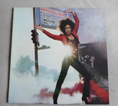 £5 • Buy Grace Slick - Welcome To The Wrecking Ball - 1981 - Vinyl Lp