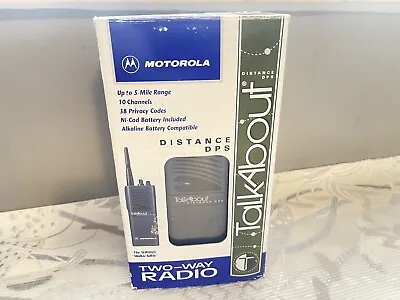 Motorola Talkabout Distance Dps 5 Mile Two-way Radio • $120
