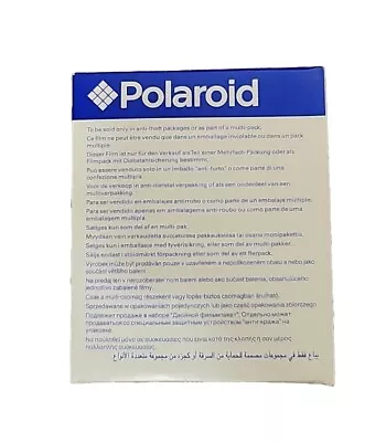 Polaroid Type 600 Instant Film One Pack Of 8 Exposures Expired Sealed Box 07/06 • $9.99