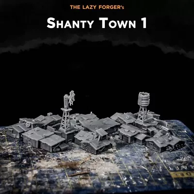 Warhammer 40k Epic Space Marine Shanty Town Terrain Printed • $10