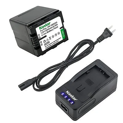 VW-VBN260 Battery& Super Fast Charger For Panasonic HDC-HS900 HS900GK HS900GK-3D • $23.99