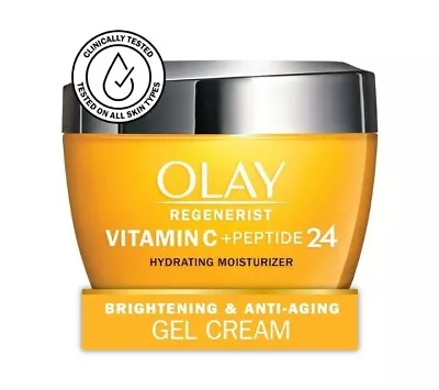 🍊🆕️❗️OLAY Regenerist Vitamin C + Peptide 24 Hydrating Moisturizer 1.7oz 🆓️📦 • $21.49