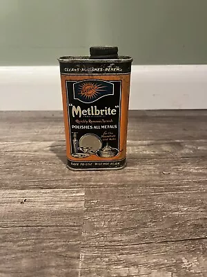 Vintage Metlbrite Can • $20