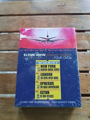 ELTON JOHN Dream Ticket Live 4 DVDs *New In Package* • $22