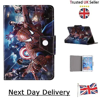 Case For IPad Air 1 2 9.7” 9th 10.2 Gen 5 6 7 8 Mini 3 4 5 6-Spiderman Avengers • £15.99