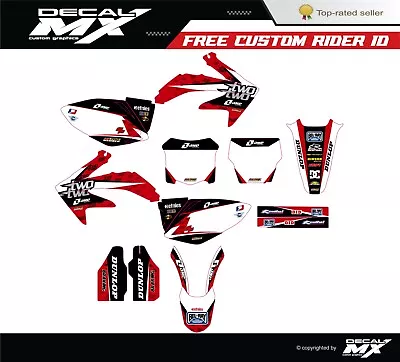 FITS HONDA CRF450R (2005 To 2008) Crf 450r Graphic Kit Decals Stickers Racing • $128.24