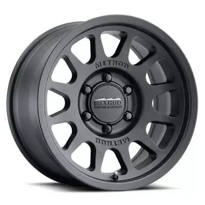 Method MR703 Bead Grip 16x6.5 +90 Matte Black Wheel 6x180 (QTY 4) • $1101