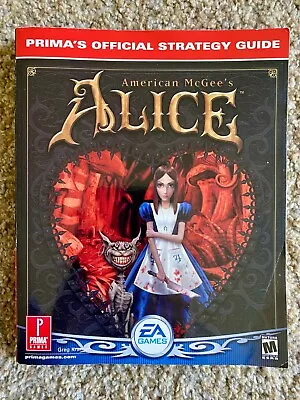 American McGee's Alice: Prima's Official Strategy Guide - Very Good Condition • $32.79