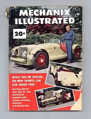 Mechanix Illustrated Vol. 46 #1 GD+ 2.5 1951 Low Grade • $3