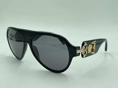 VERSACE MOD.4323 GB1/81 MEDUSA POLARIZED Gloss Black/ Gold AUTHENTIC VE4323 • $75