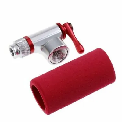 CO2 Tyre Inflator Pump With Insulated Sleeve Presta & Schrader Valve Compatible • £8