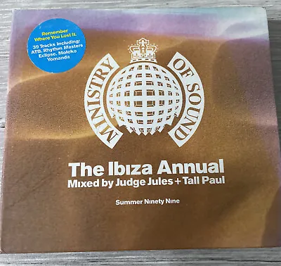 The Ibiza Annual - Summer Ninety Nine CD - Mixed By Judge Jules Tall Paul Trance • £5.99