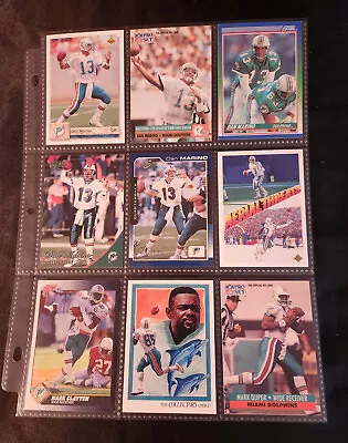 NFL MIAMI DOLPHINS Lot Of 18 • $7
