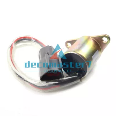 Fuel Shutdown CutOff Solenoid 1503ES-12S5SUC12S For Yanmar 119233-77932 Woodward • $41.89