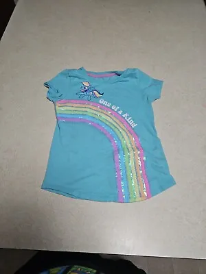 My Little Pony Girls Size S 6/6x T Shirt One Of A Kind Rainbow • $9.99