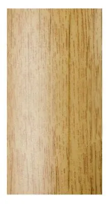 SELF-ADHESIVE WOOD EFFECT ALUMINIUM FLOOR BAR EDGE TRIM THRESHOLD PROFILE 930x35 • £8.99