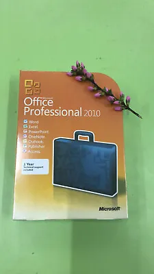 Microsoft (Office 2010) Professional 32/64-bit Retail Version • $97.21