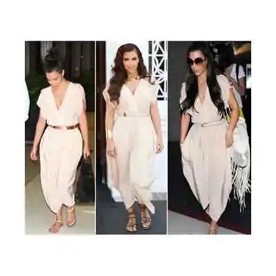 Designer Myne Cream The Heidi Dress Aso Kim Kardashian Size 0 • $149.35