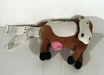 £3.99 • Buy 6  Ikea Landet Brown & White Cow Farm Animal Soft Toy 