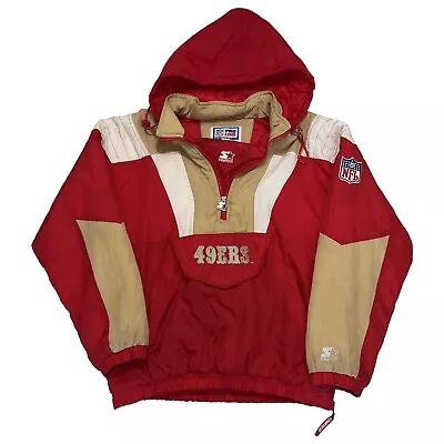 Vintage 90’s Starter San Francisco 49ers Jacket Men's Size L Large NFL Football • $249.95