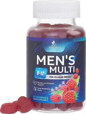 Men's Multivitamin Gummies - Daily Immune Support With Vitamins & Minerals • $10.52