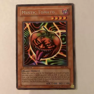 Mystic Tomato MRL-094 Rare 1st Edition YUGIOH CARD -  Lightly Played! • $5