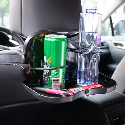 Car Cup Holder Back Seat Drink Food Tray Auto Travel Table Stand Desk Folding US • $12.34