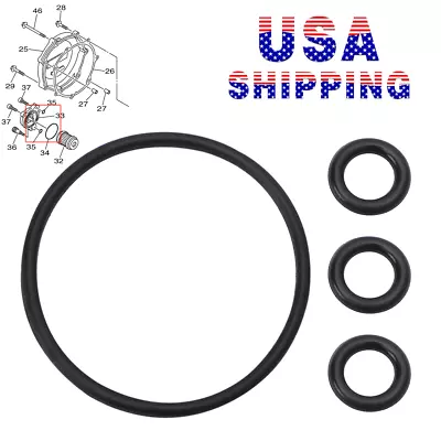 Oil Filter Cover Passage O-Rings For Yamaha YFZ450 YFZ450R/SE/V 93210-47675-00 • $9.99